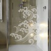Sticker décoration pour vitre: Vague Japonaise Déco Depoli Design