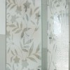 Sticker décoration paroi de douche: Fleur déco Douche Depoli Design